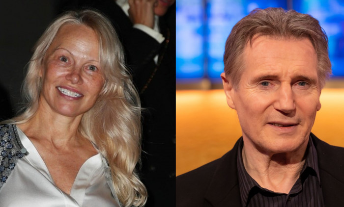 pamela anderson si liam neeson