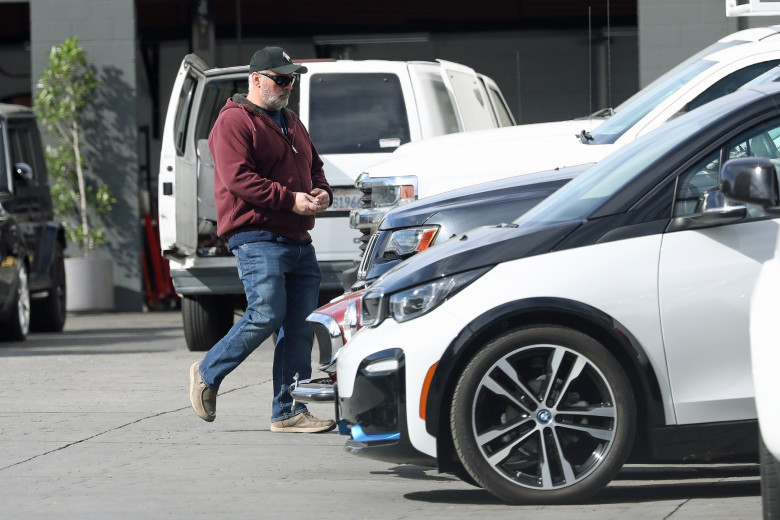 EXCLUSIVE Matt LeBlanc goes car shopping with his daughter in Los Angeles