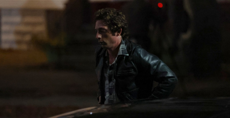 *EXCLUSIVE* Jeremy Allen White spotted in character filming Bruce Springsteen's biopic "Deliver Me From Nowhere"