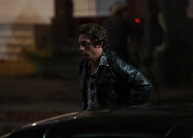 *EXCLUSIVE* Jeremy Allen White spotted in character filming Bruce Springsteen&apos;s biopic &quot;Deliver Me From Nowhere&quot;