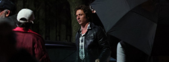 *EXCLUSIVE* Jeremy Allen White spotted in character filming Bruce Springsteen's biopic 