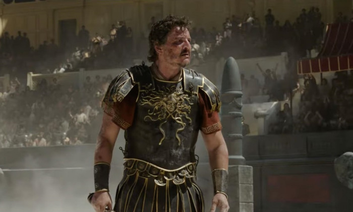 Paul Mescal faces off against Pedro Pascal and Denzel Washington in Ridley Scott’s action packed Gladiator sequel