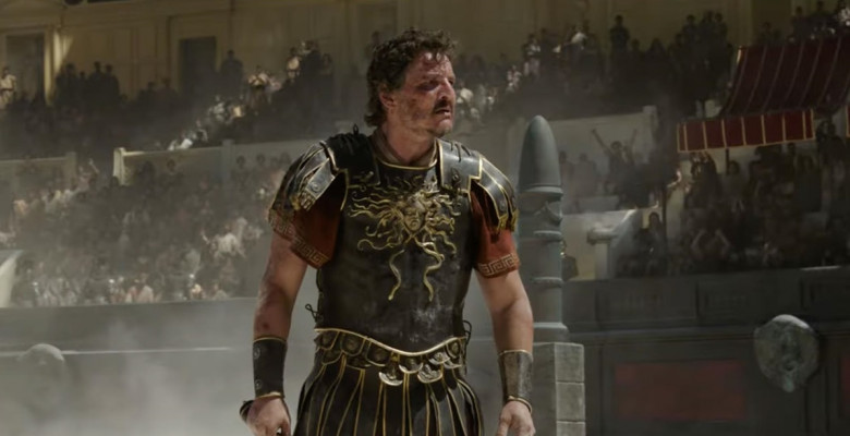 Paul Mescal faces off against Pedro Pascal and Denzel Washington in Ridley Scott’s action packed Gladiator sequel