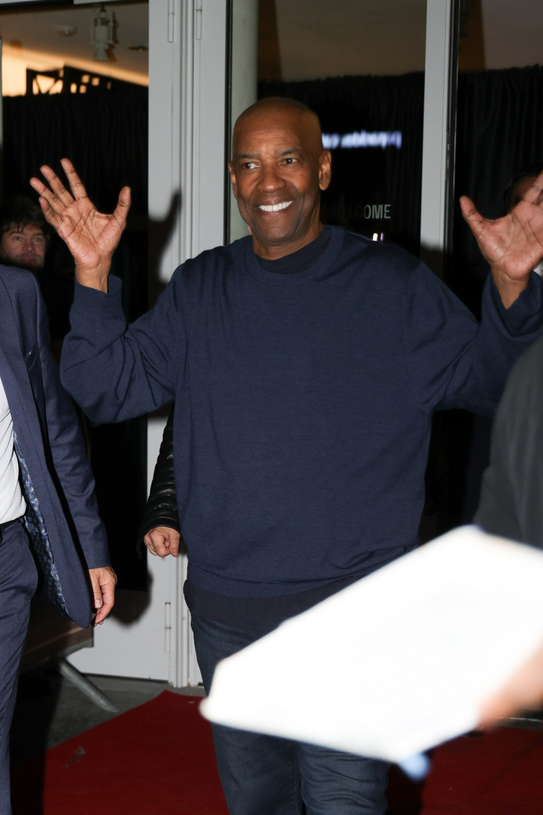 Denzel Washington And Connie Nielsen Make A Grand Entrance At The 'Gladiator 2' Premiere In Paris - 10 Nov 2024