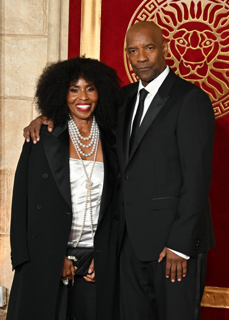 Pauletta Washington and Denzel Washington attends �Gladiator II™ the Royal Film Performance and Global Premiere at the O