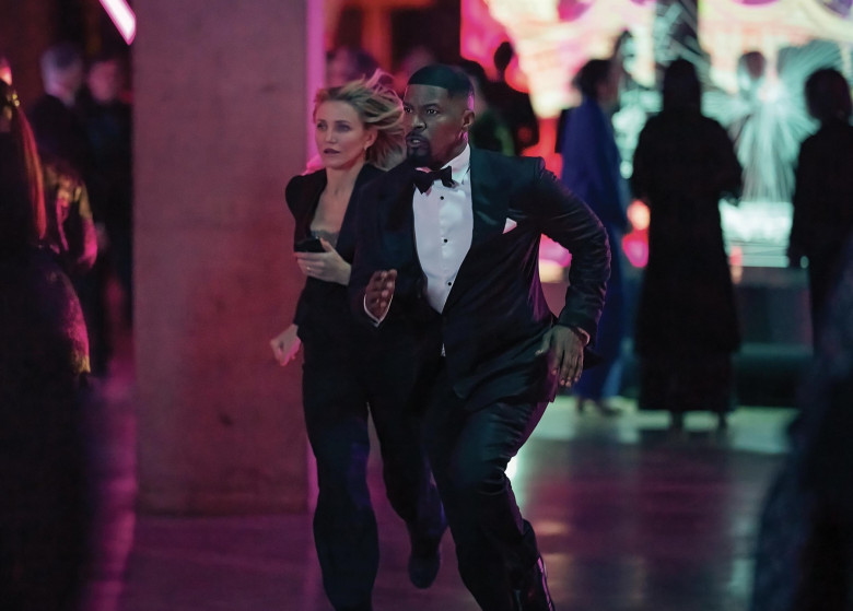 Jamie Foxx is Back In Action as Netflix releases first look images of his new movie with Cameron Diaz a year after health crisis