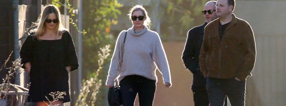 EXCLUSIVE: Margot Robbie Spotted Out For a Stroll After Giving Birth in Los Angeles