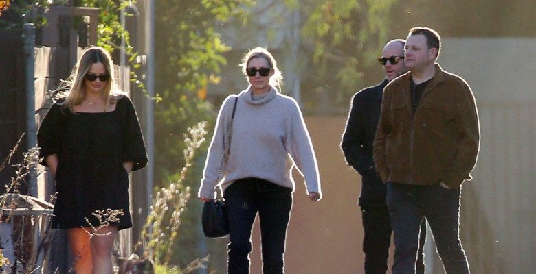 EXCLUSIVE: Margot Robbie Spotted Out For a Stroll After Giving Birth in Los Angeles