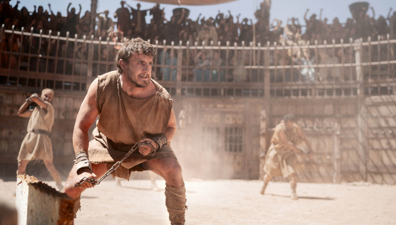 Paul Mescal în „Gladiator 2”/ Profimedia