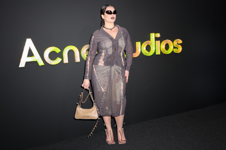 Paris Fashion Week: photocall People Acne