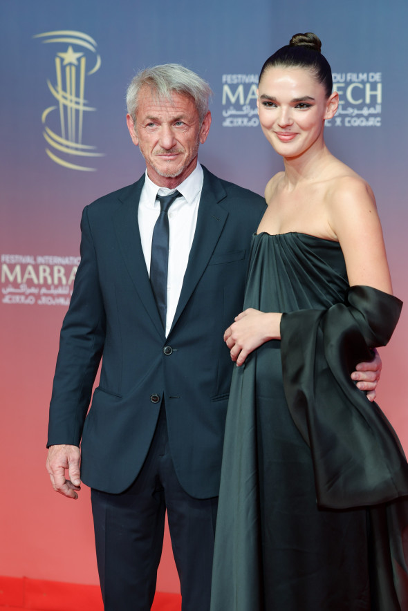 Sean Penn și Valeria Nicov pe covorul roșu/ Profimedia