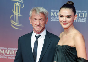 Sean Penn și Valeria Nicov pe covorul roșu/ Profimedia