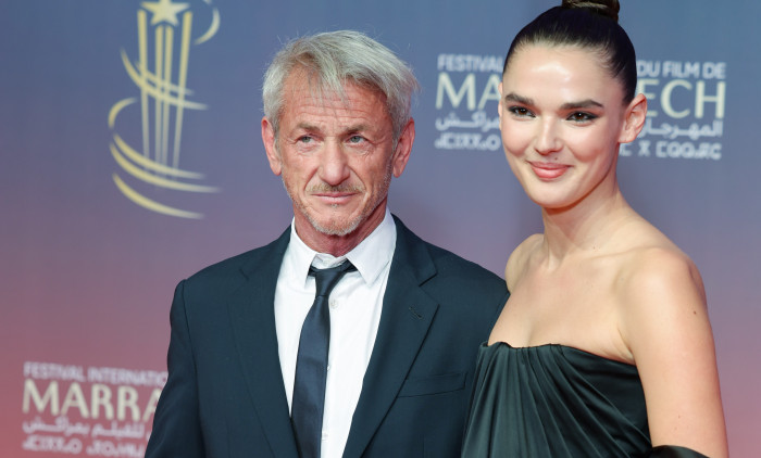 Sean Penn și Valeria Nicov pe covorul roșu/ Profimedia