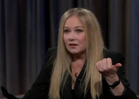 Christina Applegate reveals she uses ‘sick sense of humour to keep myself OK&apos; after MS diagnosis, as she appears on Jimmy Kimmel Live!