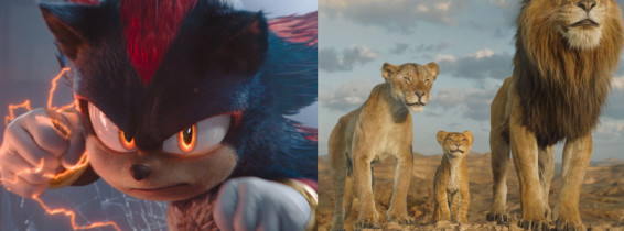 sonic, mufasa