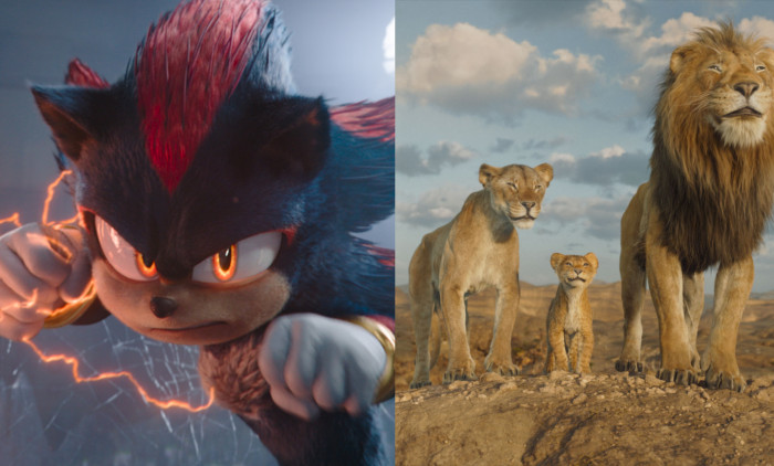 sonic, mufasa