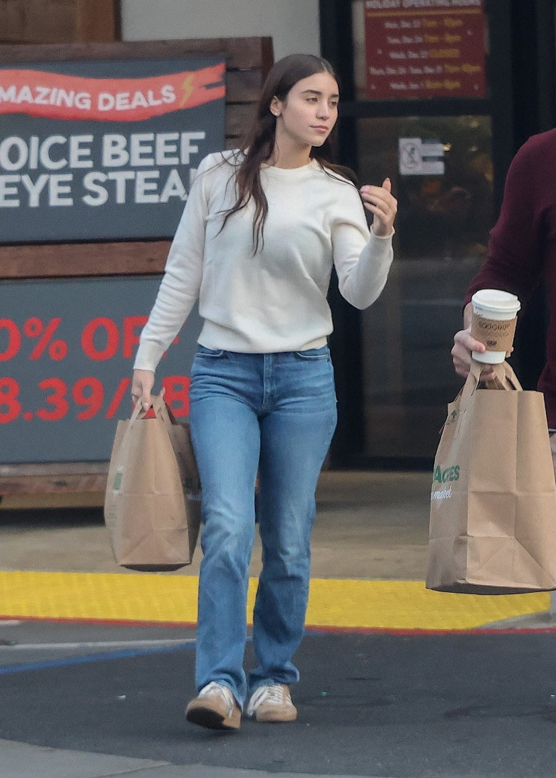 *EXCLUSIVE* Casey Affleck and Caylee Cowan share laughs during grocery run in LA