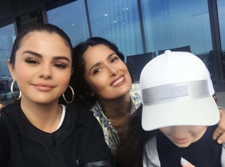 Selena Gomez și Salma Hayek