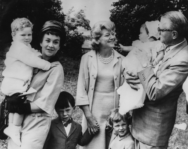 Sir Laurence Olivier And Joan Plowright