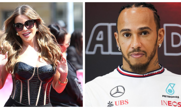 Sofia Vergara și Lewis Hamilton