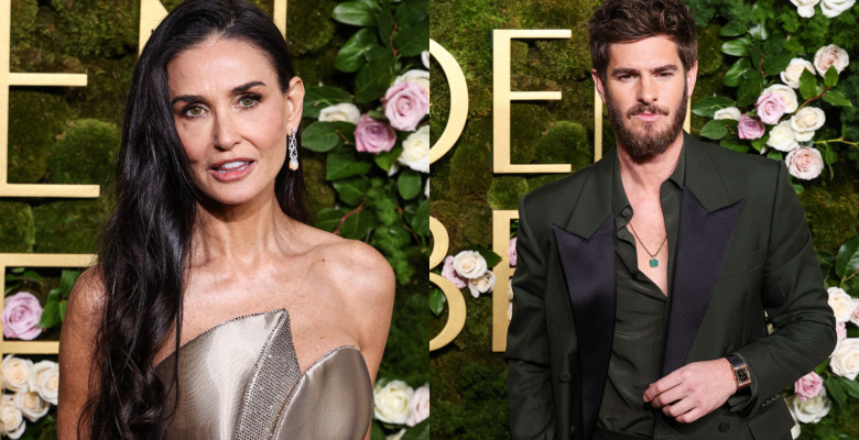 Demi Moore și Andrew Garfield/ Profimedia