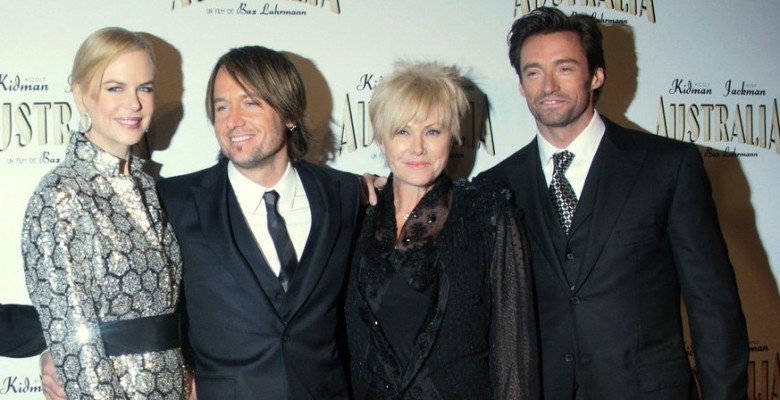 nicole kidman, keith urban, deborra lee furness si hugh jackman