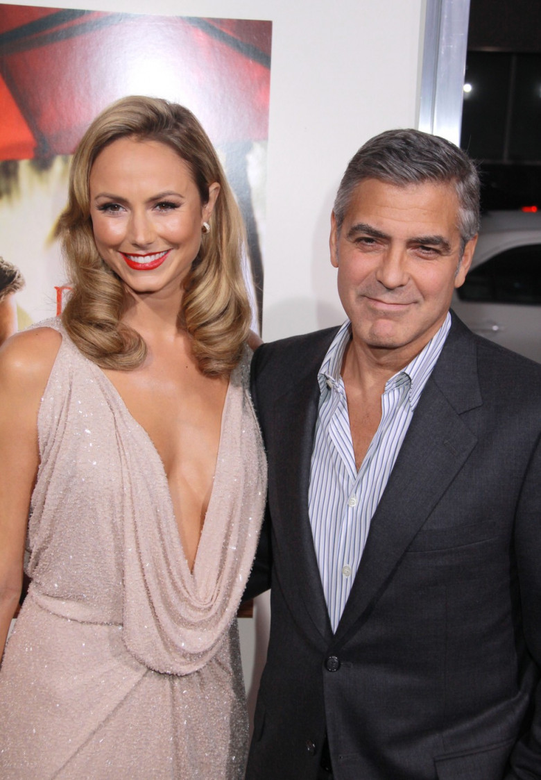 George Clooney și Stacy Keibler