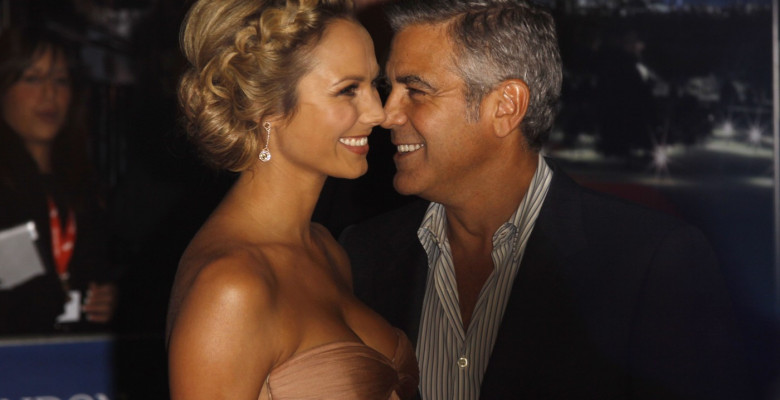 George Clooney și Stacy Keibler