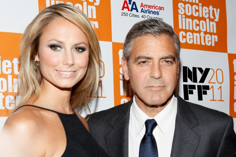 George Clooney și Stacy Keibler