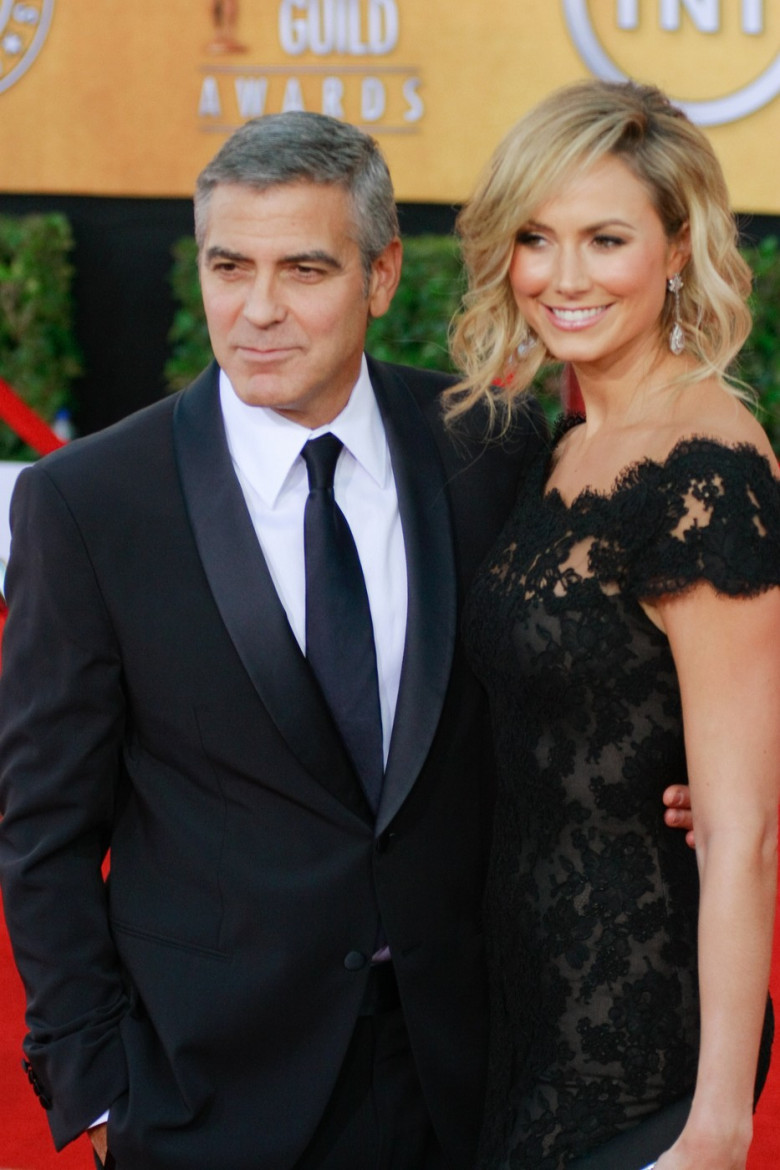 George Clooney și Stacy Keibler