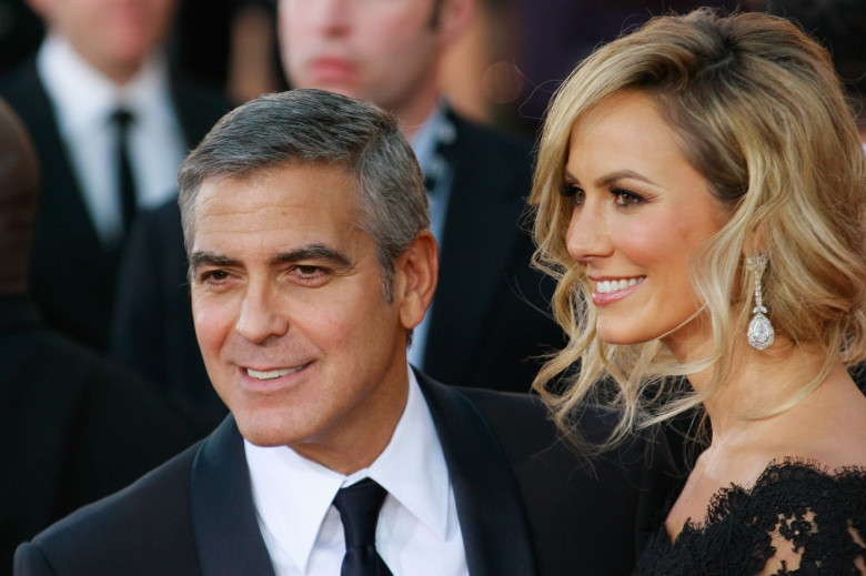 George Clooney și Stacy Keibler