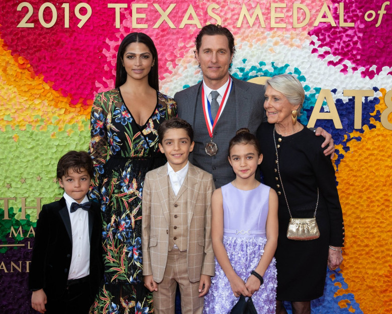 Matthew McConaughey familie