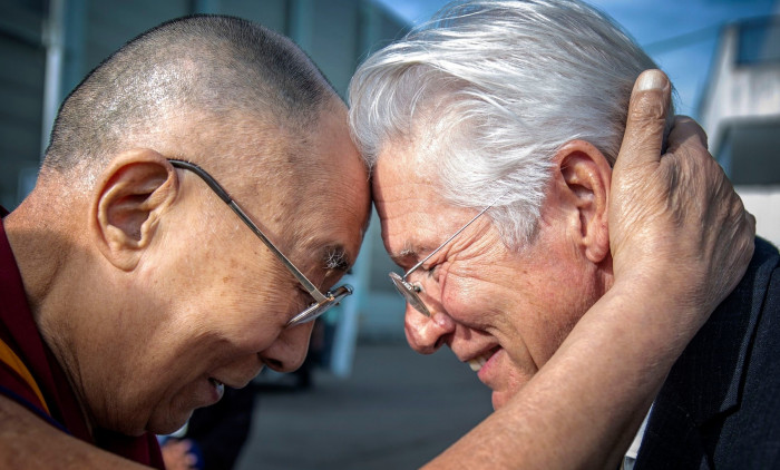 Dalai Lama visit to the Netherlands - 16 Sep 2018