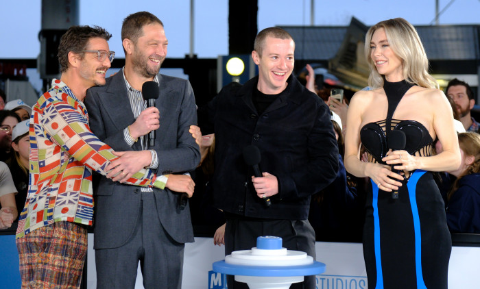 The Cast of Fantastic Four Trailer Launch at the US Space &amp; Rocket Center