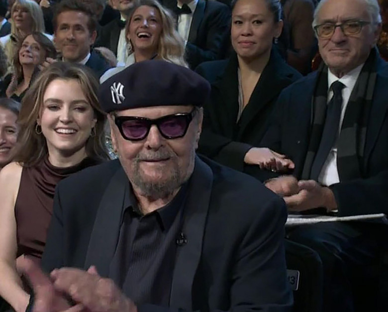 Jack Nicholson makes rare public appearance at SNL50 to introduce Adam Sandler singing 50 Years ballad