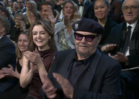 Jack Nicholson makes rare public appearance at SNL50 to introduce Adam Sandler singing 50 Years ballad