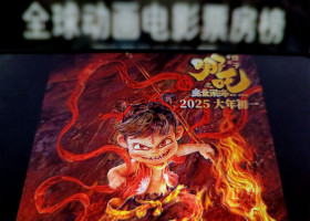 China: Illustration Global Animation Box Office Chart