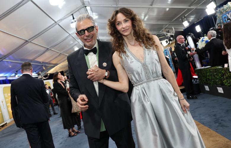 Emilie Livingston și Jeff Goldblum/ Profimedia