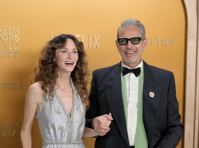 Emilie Livingston și Jeff Goldblum/ Profimedia