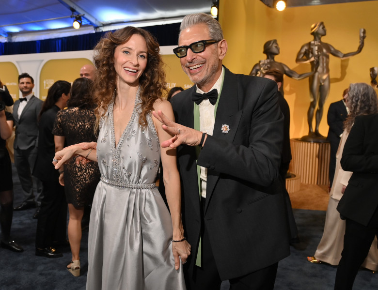 Emilie Livingston și Jeff Goldblum/ Profimedia