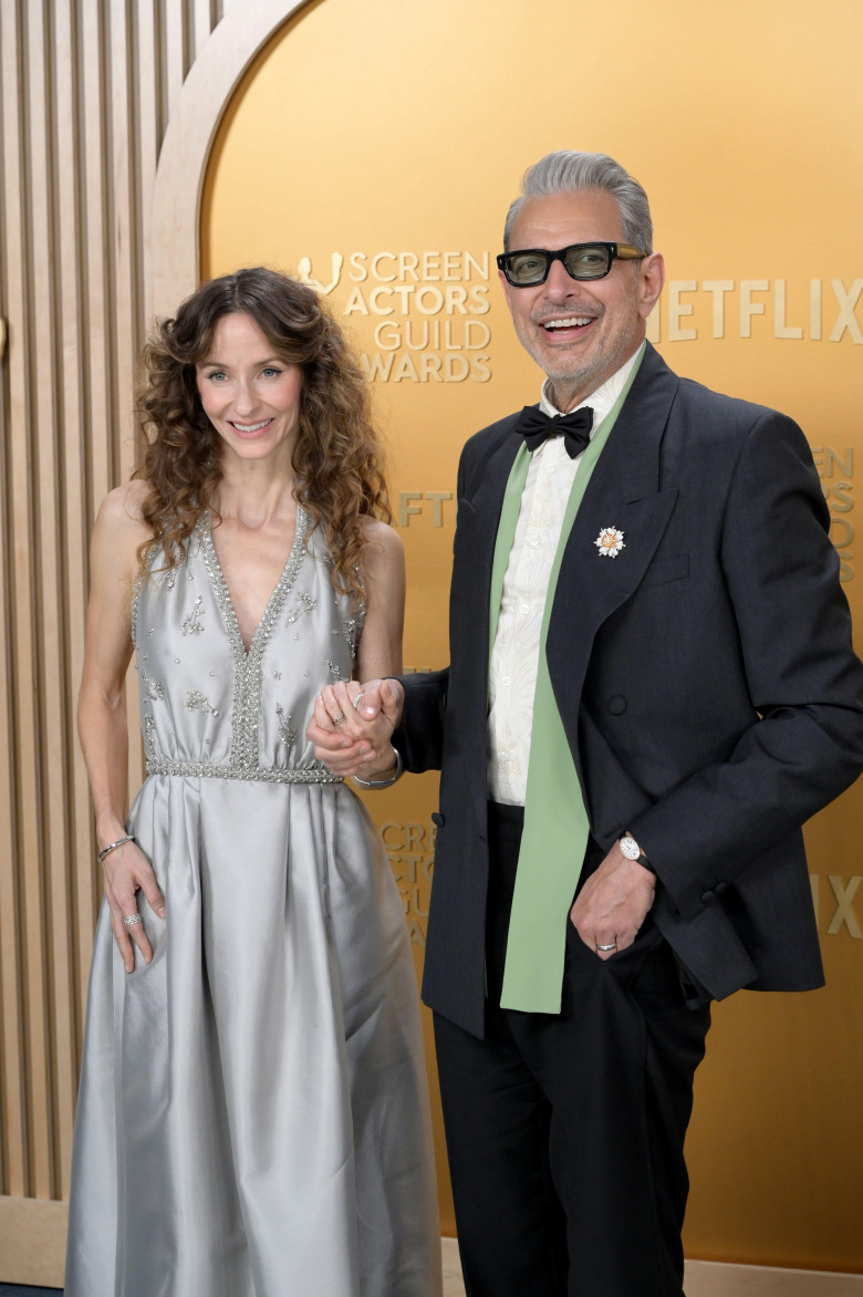 Emilie Livingston și Jeff Goldblum/ Profimedia