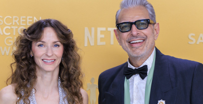 Emilie Livingston și Jeff Goldblum/ Profimedia