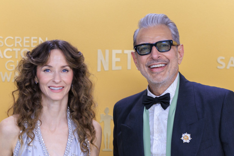 Emilie Livingston și Jeff Goldblum/ Profimedia