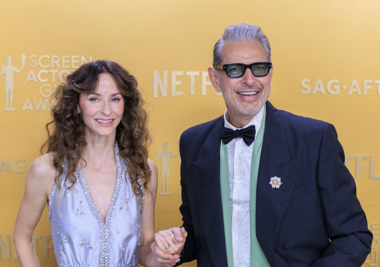 Emilie Livingston și Jeff Goldblum/ Profimedia