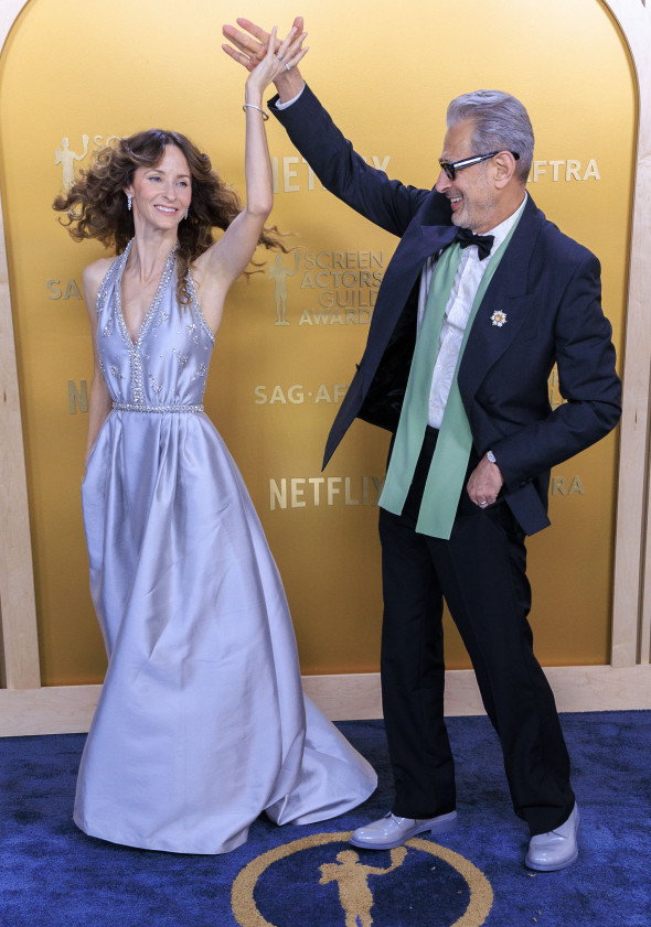 Emilie Livingston și Jeff Goldblum/ Profimedia