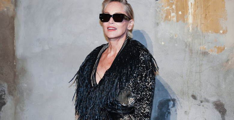 Sharon Stone Attends Antonio Marras Show At Milan Fashion Week ? 26 Feb 2025