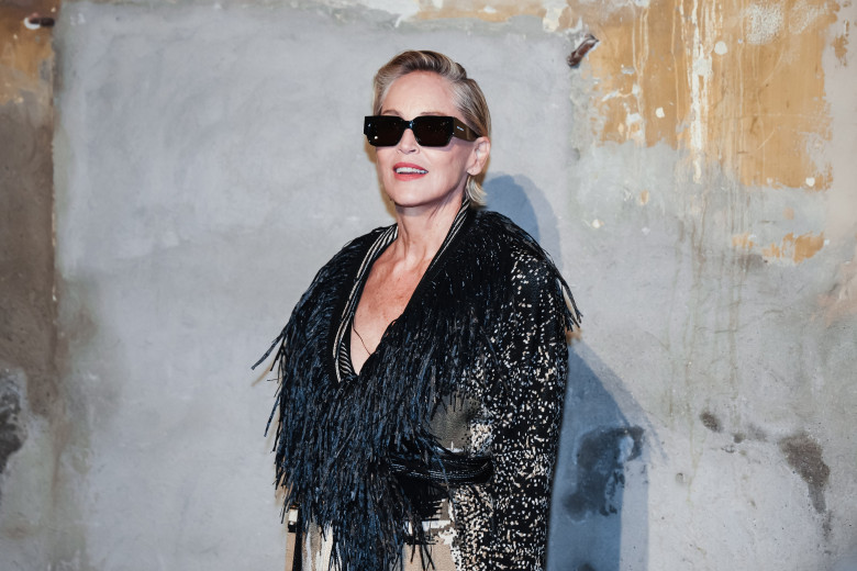 Sharon Stone Attends Antonio Marras Show At Milan Fashion Week ? 26 Feb 2025