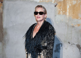 Sharon Stone Attends Antonio Marras Show At Milan Fashion Week ? 26 Feb 2025