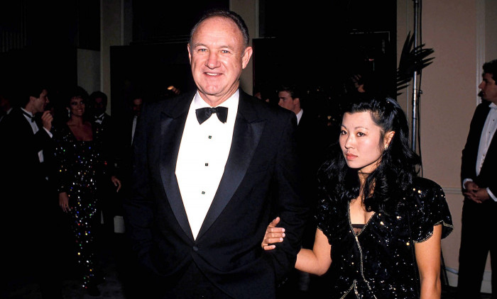 Gene Hackman şi soţia sa, Betsy Arakawa