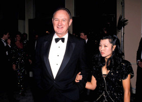 Gene Hackman şi soţia sa, Betsy Arakawa